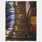 ラウンドライブラリ フリースブランケット (正面)