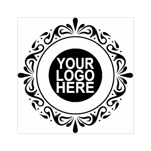 ラウンドリースカスタムロゴまたはイメージ ラバースタンプ (インプリント)