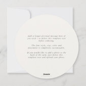 ラウンドレッドベリーピースラブ+ジョイホリデーカード シーズンカード (裏面)