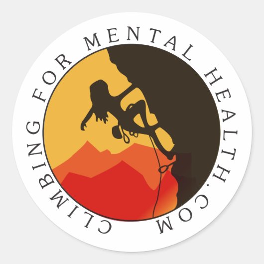 ラウンドロゴシール、光沢 ラウンドシール (正面)