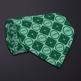 ラウンドロゴダイヤモンドパターンネクタイ ネクタイ