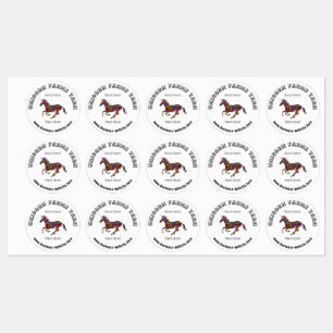 ラウンドロゴテンプレートビジネスラベルブラック文字 ラベル