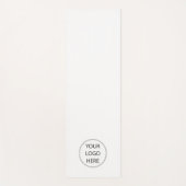 ラウンドロゴテンプレート ヨガマット (正面)