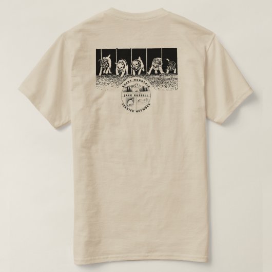 ラウンドロゴRMJRTN Tシャツ – RACING (デザイン裏面)