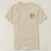 ラウンドロゴRMJRTN Tシャツ – RACING (デザイン正面)