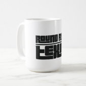 ラウンドロック - テキサス コーヒーマグカップ (正面左)