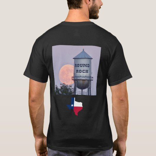 ラウンドロックTシャツ Tシャツ (裏面)