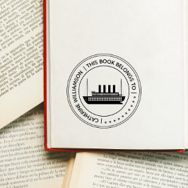 ラウンドヴィンテージ航海の船舶本書の所属先 ラバースタンプ