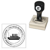 ラウンドヴィンテージ航海の船舶本書の所属先 ラバースタンプ (押印)