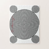 ラウンド催眠スパイラルサンダー_コーブ ジグソーパズル (縦)