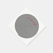 ラウンド催眠スパイラルサンダー_コーブ スタンダードカクテルナプキン (角)