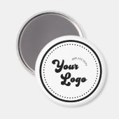 ラウンド冷蔵庫用マグネットカスタムビジネスロゴ マグネット (正面/裏面)