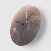 .. ラウンド壁時計 (傾斜)