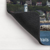 ラウンド島水路 ライト マウスパッド (コーナー)