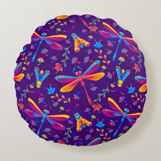 ラウンド最高の装飾用クッション(16") ラウンドクッション (正面)