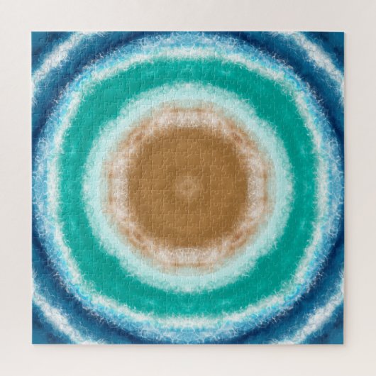 ラウンド海波 ジグソーパズル (縦)