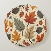 ラウンド紅葉 ラウンドクッション (裏面)