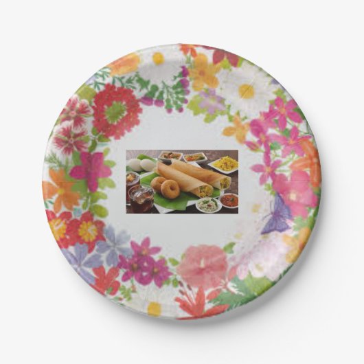 ラウンド紙プレート ペーパープレート (正面)