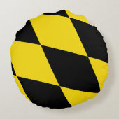 ラウンド装飾用クッションとミュンヘン州旗 ラウンドクッション (裏面)