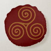 ラウンド装飾用クッション ラウンドクッション (裏面)