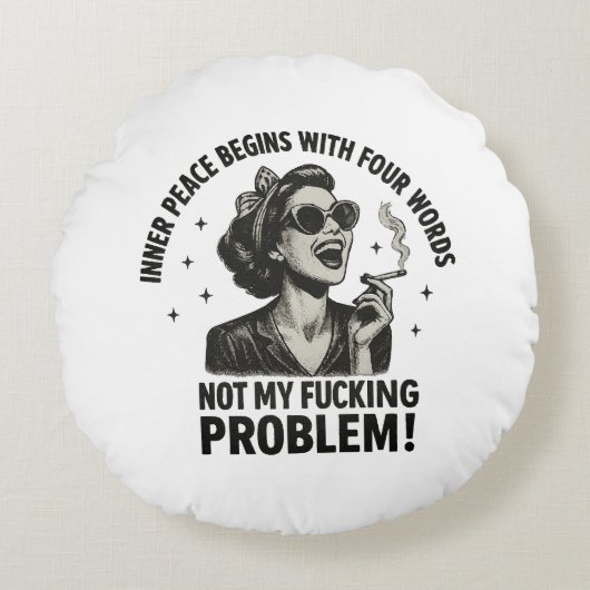 ラウンド装飾用クッション ラウンドクッション (正面)