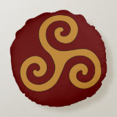 ラウンド装飾用クッション ラウンドクッション (裏面)