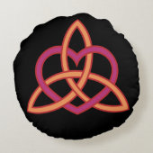 ラウンド装飾用クッション ラウンドクッション (裏面)