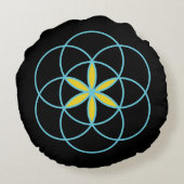 ラウンド装飾用クッション ラウンドクッション (裏面)