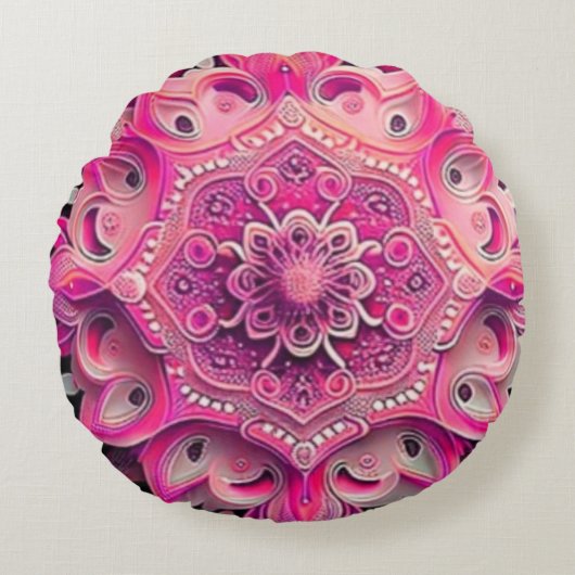 ラウンド装飾用クッション(16インチ) ラウンドクッション (正面)