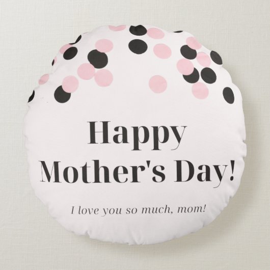 ラウンド装飾用クッション（16インチ） ラウンドクッション (正面)