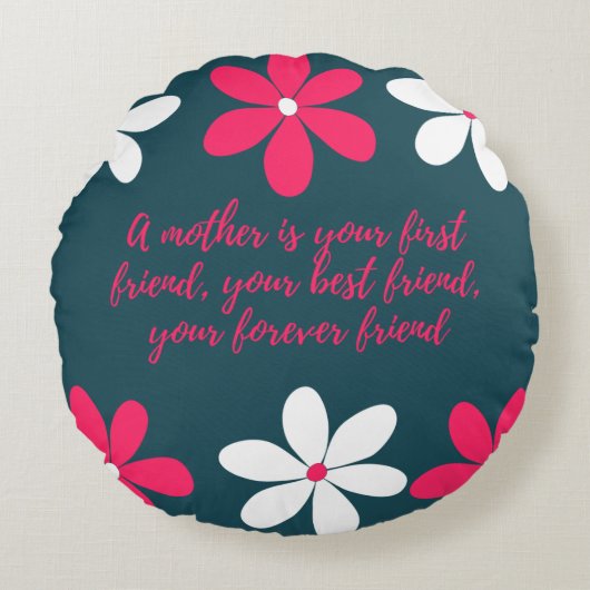 ラウンド装飾用クッション(16インチ) ラウンドクッション (正面)