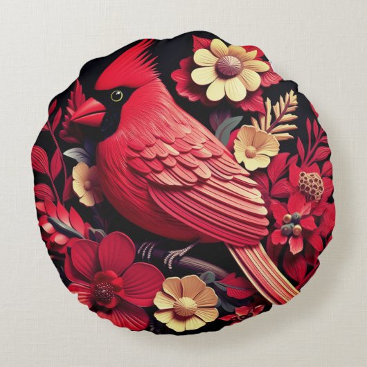 ラウンド装飾用クッション(16インチ) ラウンドクッション (裏面)