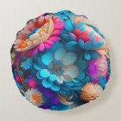 ラウンド装飾用クッション（16インチ） ラウンドクッション (裏面)