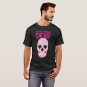 ラウンド誕生日インドッグイヤーズ死んだ Tシャツ (正面フル)