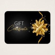 ラウンド金ゴールドボウ古典的な明るいエレガントブラックギフト