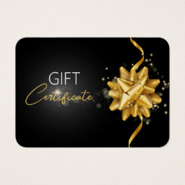 ラウンド金ゴールドボウ古典的な明るいエレガントブラックギフト