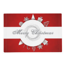 「ラウンド・アバウト・クリスマス」ホリデー・プレースマット