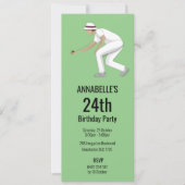 ラウンド・ボウリング 招待状 (正面)