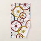 ラウンド&ラウンド#2 バスタオルセット (ハンドタオル)