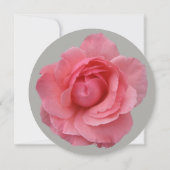 ラウンド ローズ グレー キンセアニエラ インビテーション (裏面)