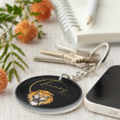 ラウンド(片面) キーホルダー (正面右)