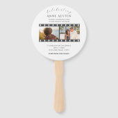 ラウンド 葬儀 式典 プログラム ファン クラシック & ソフト (裏面)