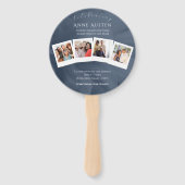 ラウンド 葬儀 式典 プログラム ファン クラシック & ソフト (裏面)