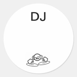 ラウンドDJスタンプ ラウンドシール