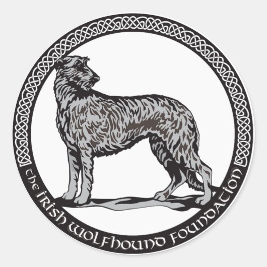 ラウンドIWFロゴシール ラウンドシール (正面)