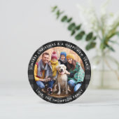 ラウンモダンドカスタムフォトブラックグレーバッファロープレイド シーズンカード (スタンド正面)