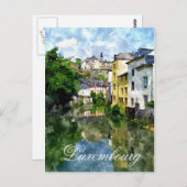 ラエゼブエルルクセンブルク ポストカード (正面/裏面)