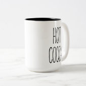 ラエダンホットココアインスパイアコーヒーマグカップ ツートーンマグカップ (正面右)