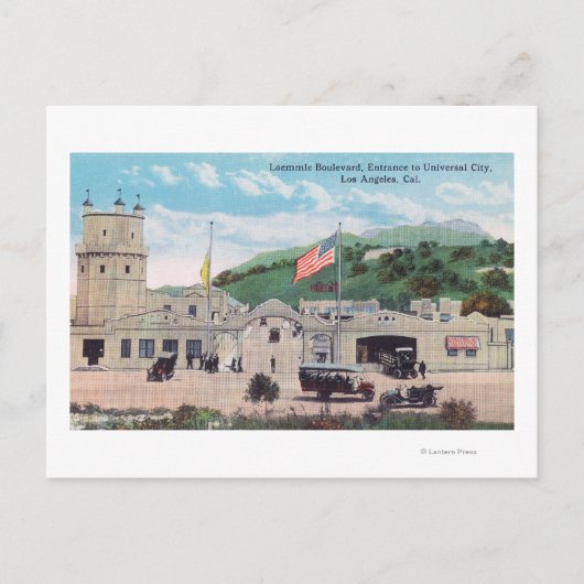 ラエムル・ブールバードから見たユニバーサルシティ ポストカード (正面)