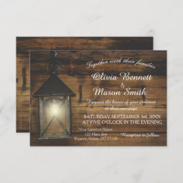 ラエレガントン素朴タンラ結婚イツカード 招待状